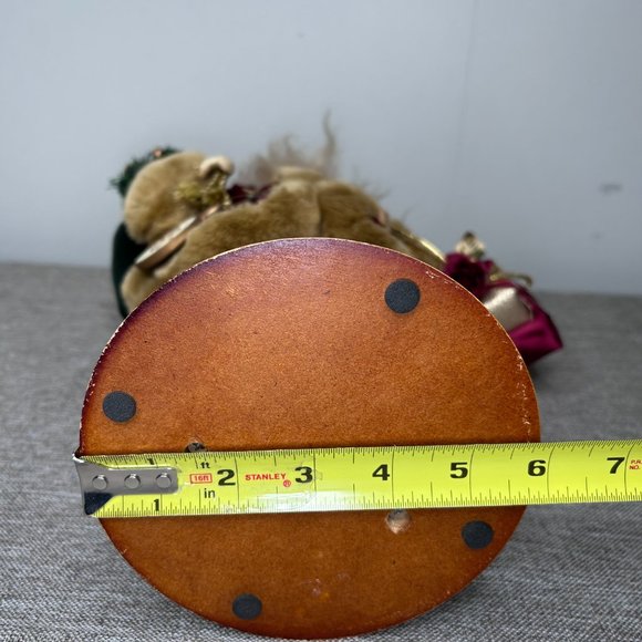 Christmas Santa Claus 15" Tall Figure Carrying Watch & Presents Decoration - Picture 12 of 14